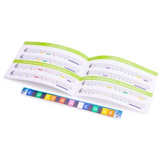 Piano - 18 keys - white